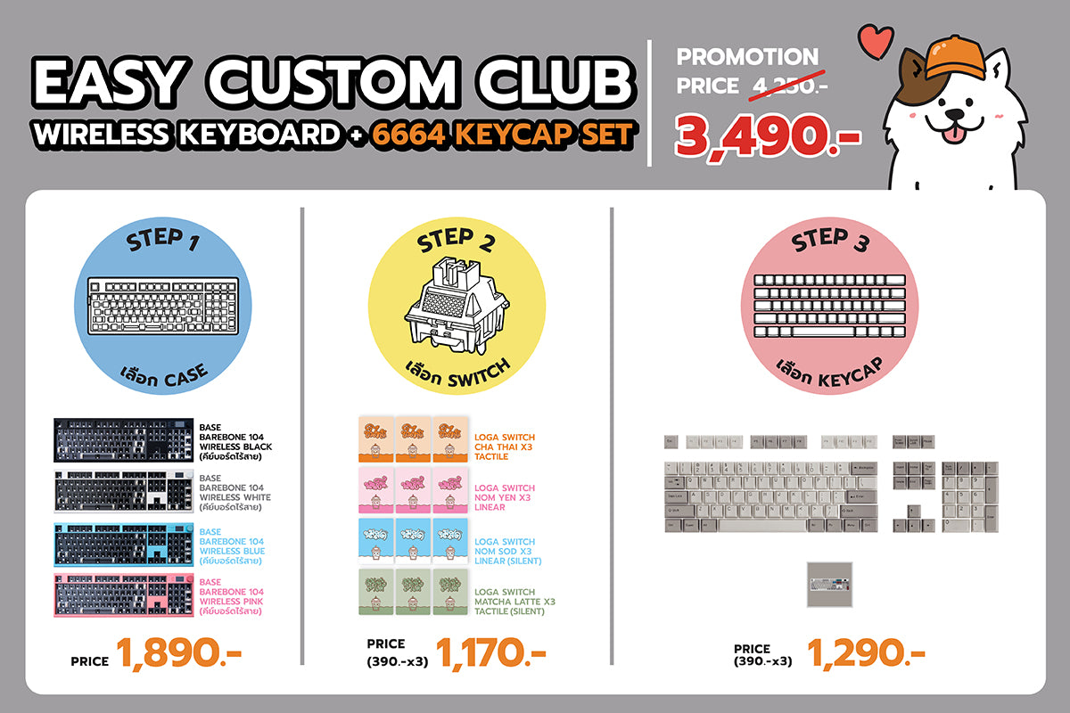 EASY CUSTOM KEYBOARD : The Vintage 64