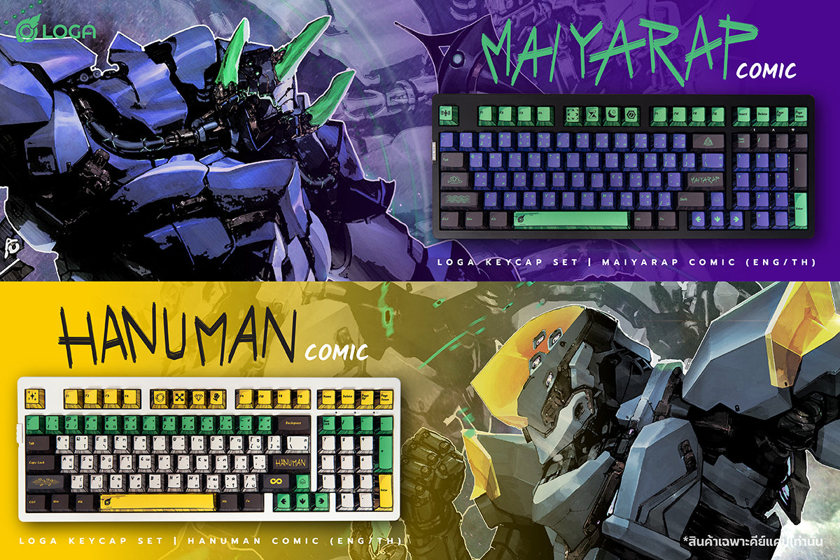 LOGA Keycap Set 2025 Collection