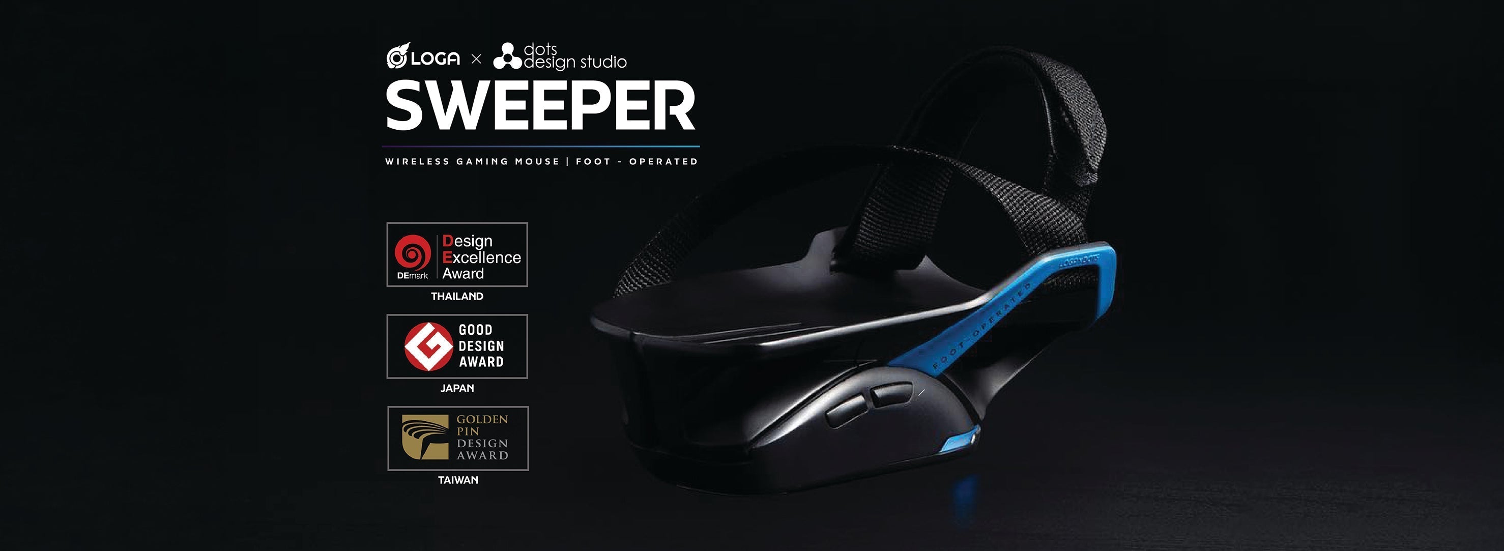 LOGA Sweeper: A Foot Mouse Prototype That Could Change Gaming Forever