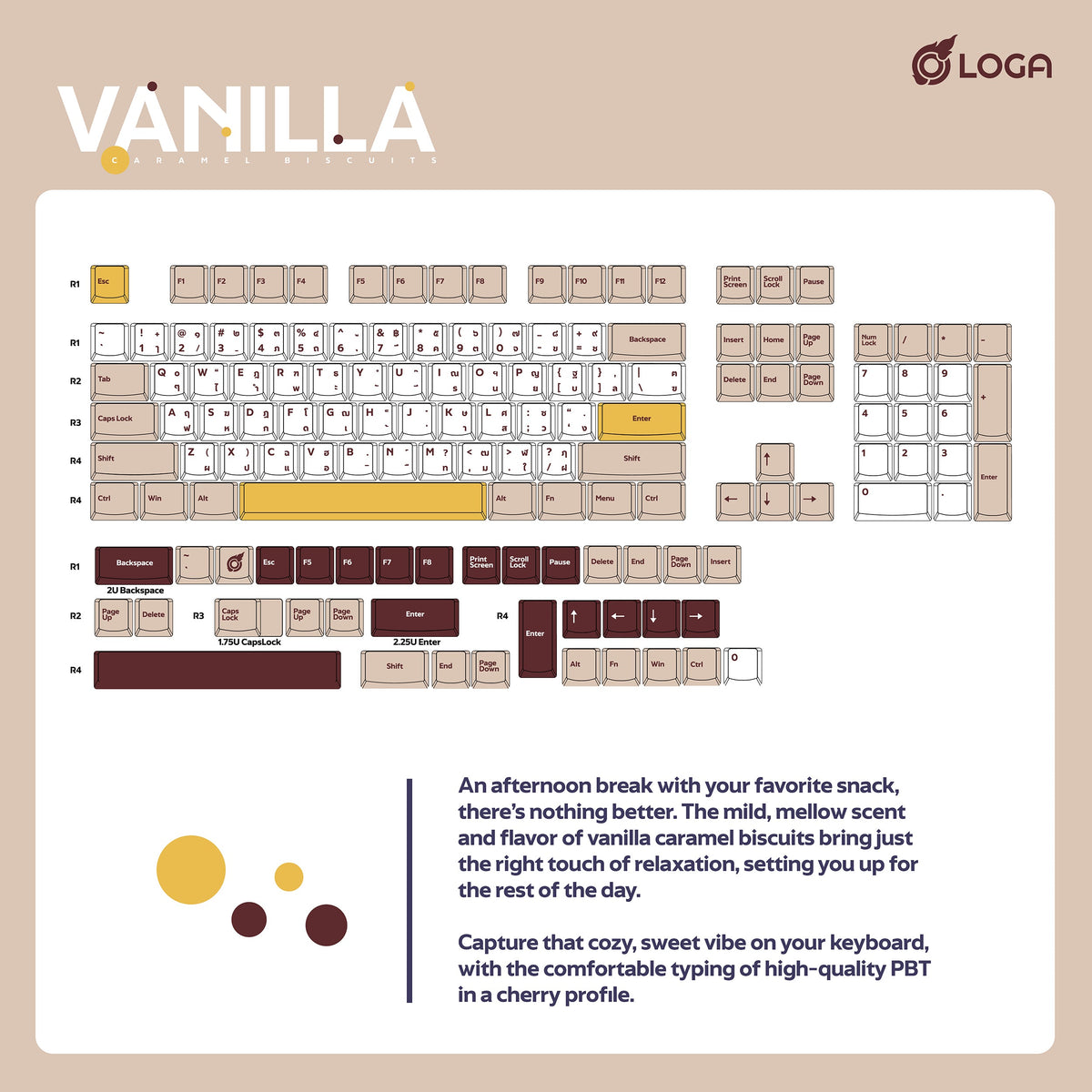 LOGA Keycap Set V.2 Collection – logaworldstore