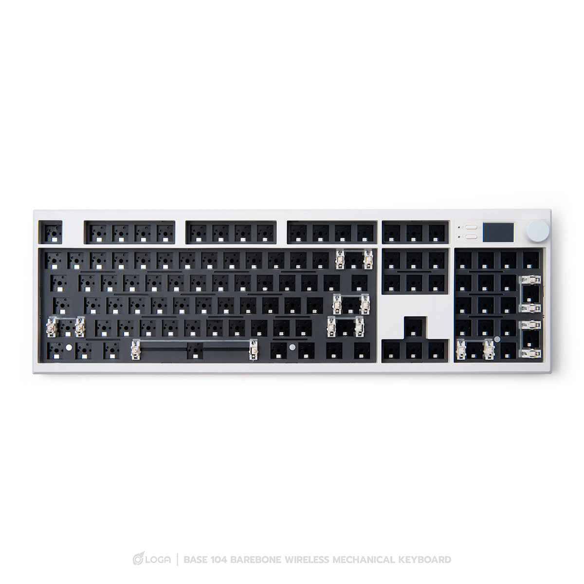 LOGA BASE 104 BAREBONE : Wireless Mechanical Keyboard
