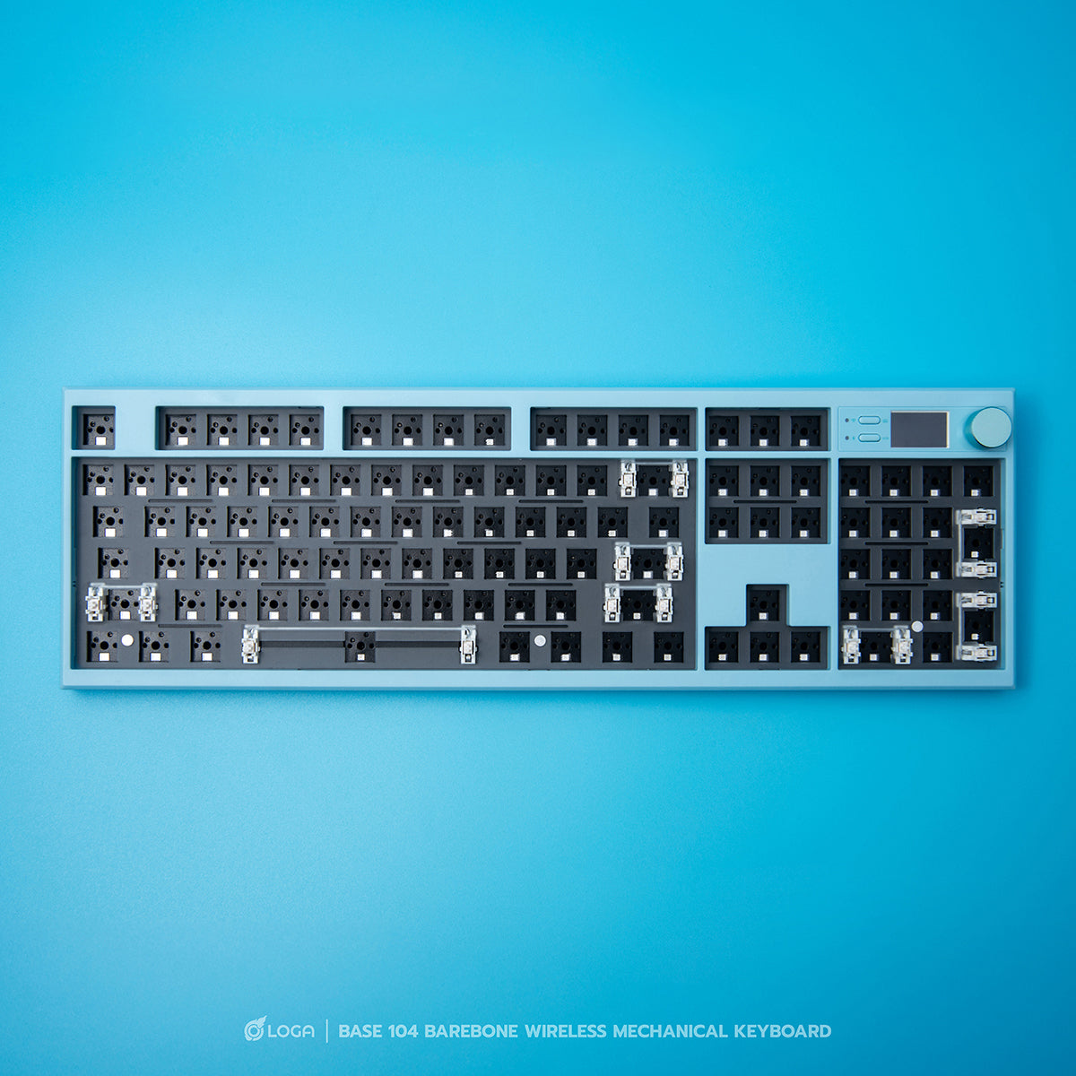 LOGA BASE 104 BAREBONE : Wireless Mechanical Keyboard