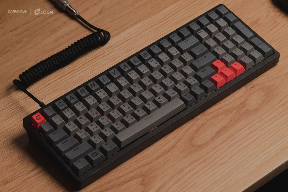 LOGA X CARNIVAL : ALUMINUM WIRELESS MECHANICAL KEYBOARD – logaworldstore
