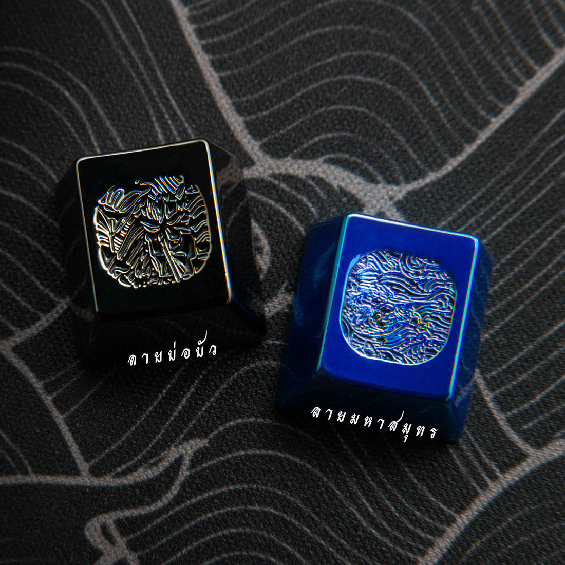 Keycaps with Hidden Masterpiece : INDIGOSKIN x LOGA : Lotus - Ocean Pa ...
