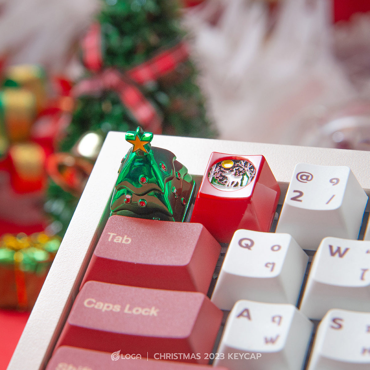 LOGA Metallic keycap : Merry Christmas 2023 – LOGA Official store