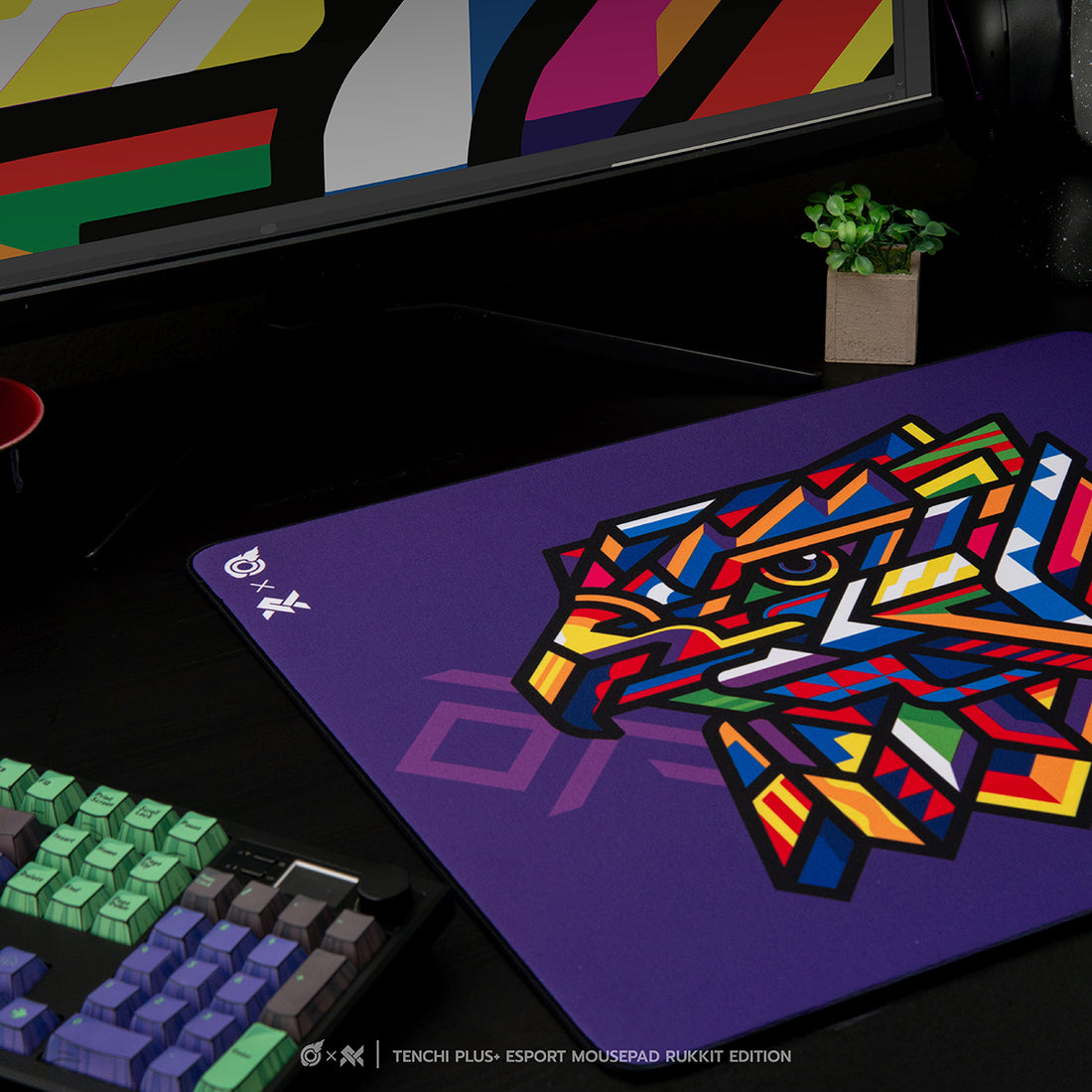 LOGA X RUKKIT edition : Tenchi Plus Esport Mousepad – logaworldstore