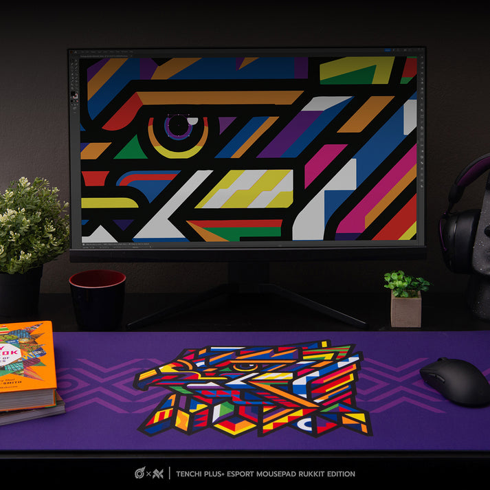 LOGA X RUKKIT edition : Tenchi Plus Esport Mousepad – logaworldstore