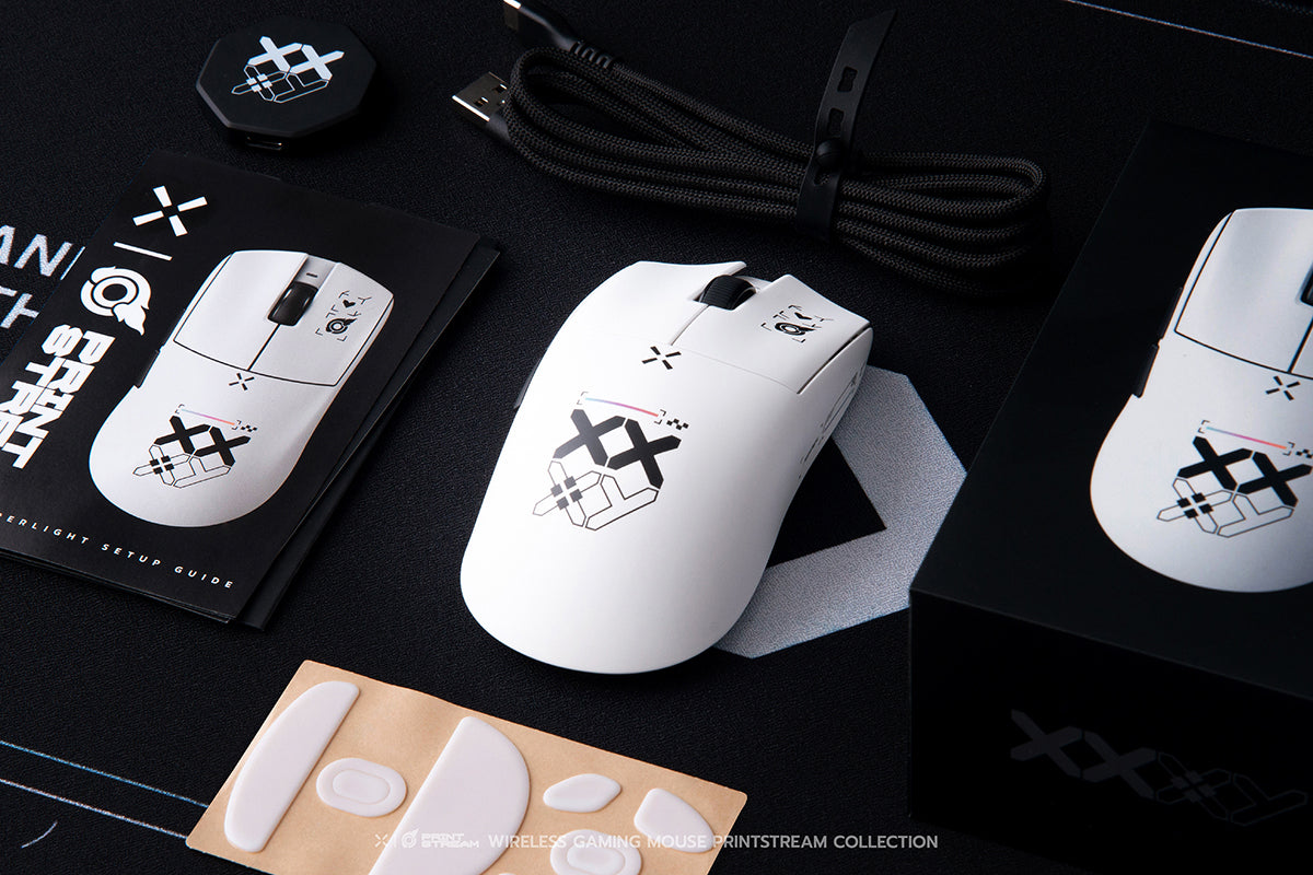 マウス・トラックボール Hitscan HyperLight PrintStream Edition LOGA X HITSCAN Wireless Gaming Mouse (Printstream Collection