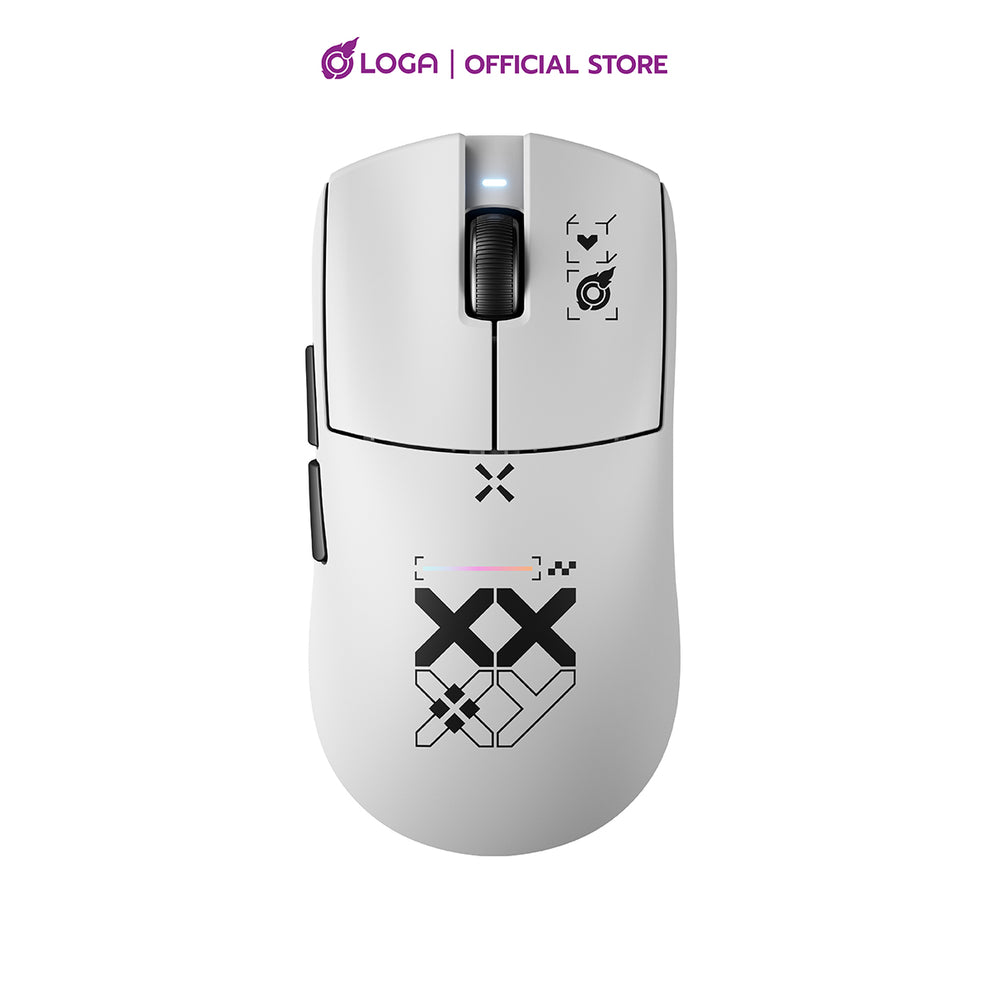 Printstream Sticker Mouse LOGA X HITSCAN Wireless Gaming Mouse (Printstream Collection ...