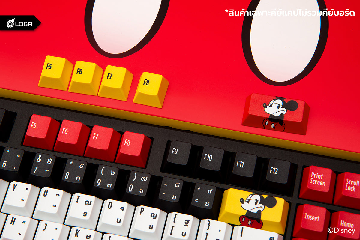 Disney Keycaps LOGA KEYCAP SET DISNEY : MICKEY MOUSE COLLECTIONS – logaworldstore