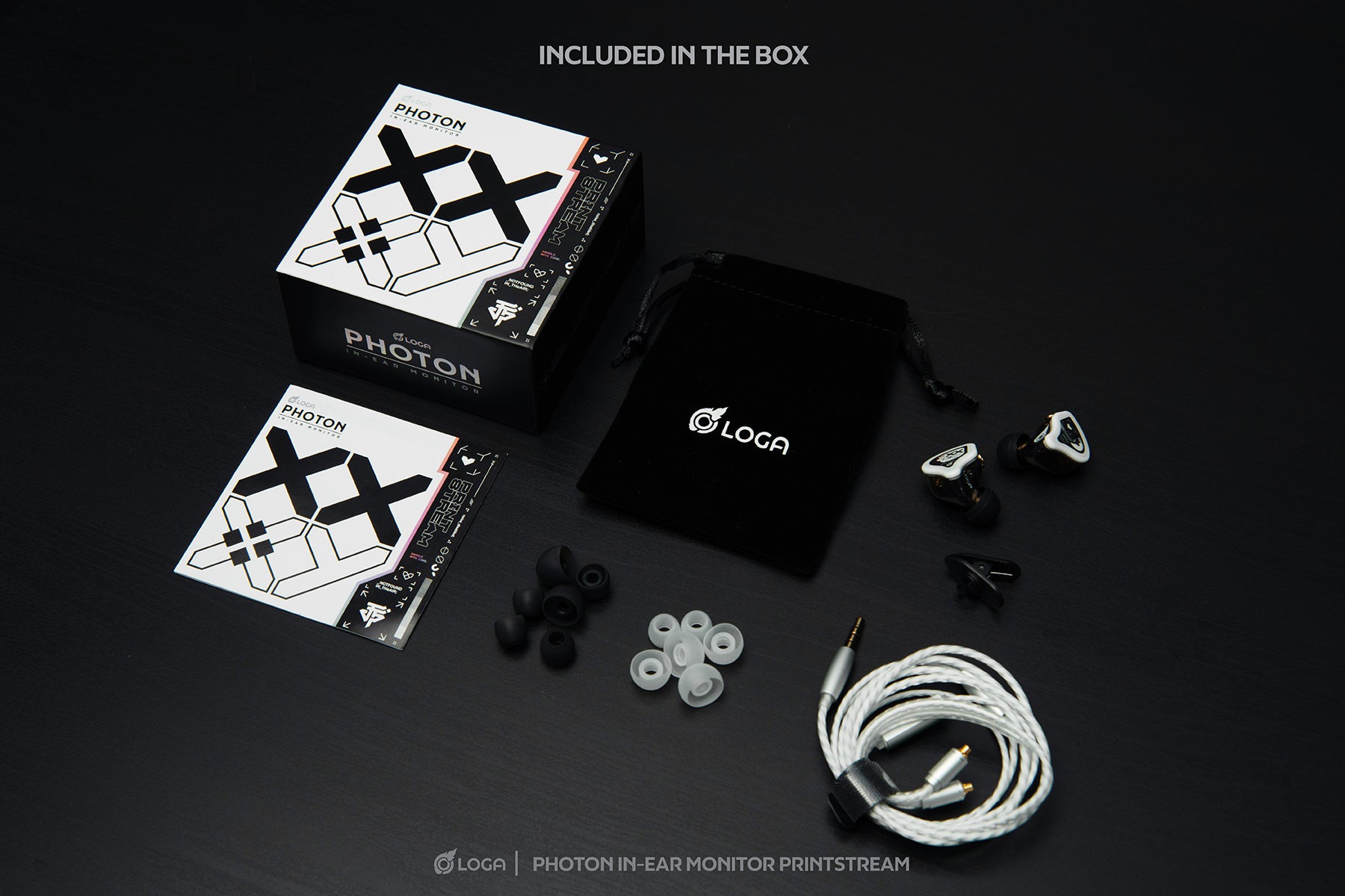 LOGA PHOTON : IN EAR MONITORS [ Printstream ] – LOGA Official store