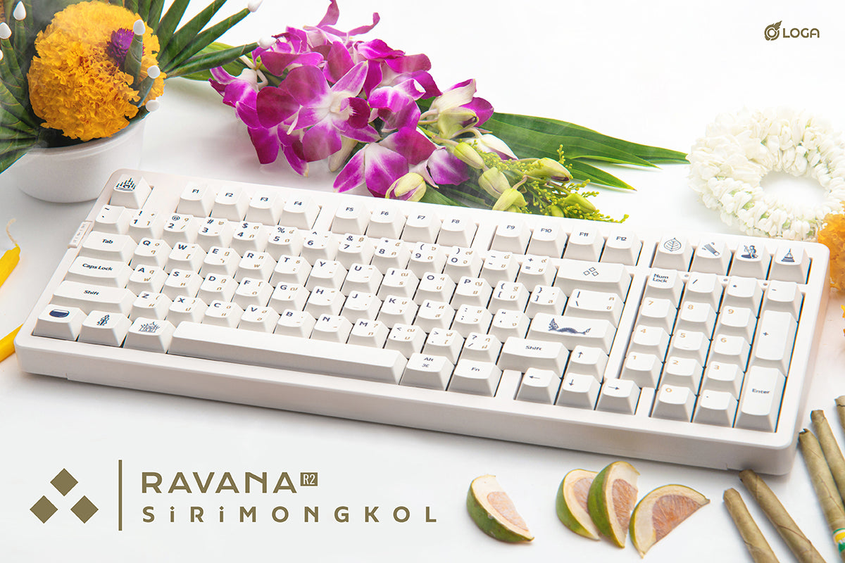 LOGA Ravana 2 : Sirimongkol edition ( Tri-mode Mechanical keyboard ...