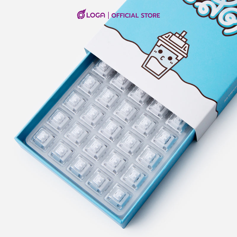 LOGA  MECHANICAL KEYBOARD SWITCHES : NOMYEN / CHATHAI / NOMSOD (35 pcs / box )