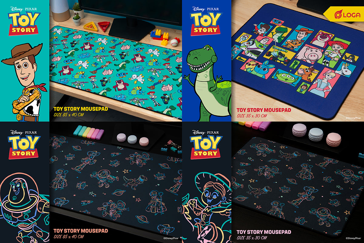 LOGA MOUSEPAD : DISNEY TOY STORY COLLECTION