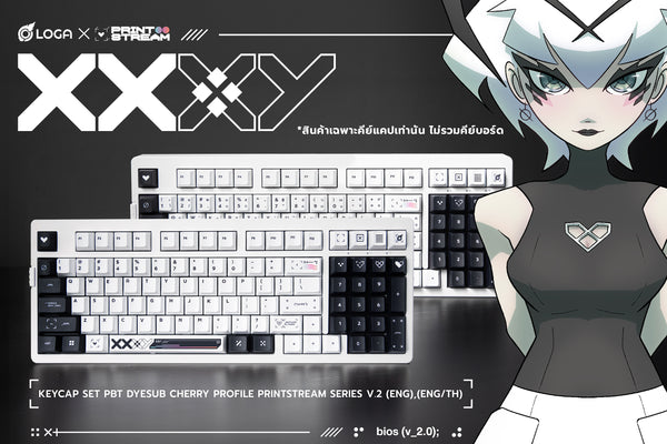 LOGA X JTPNZ : Printstream keycaps set <officially licensed>