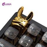 LOGA METALLIC KEYCAP SERIES : RABBOT ( Year of the Rabbit )