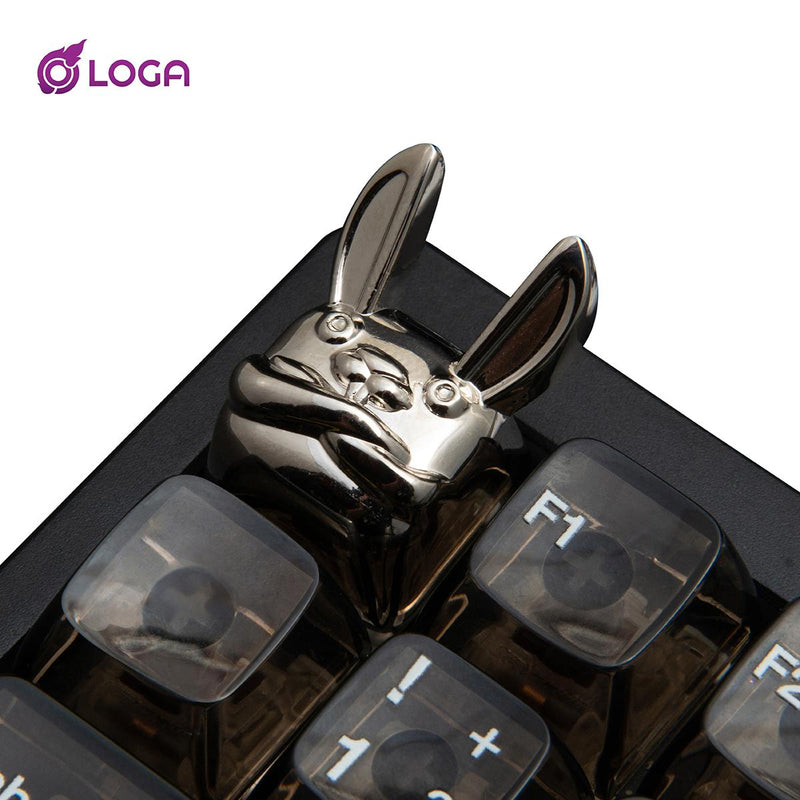 LOGA METALLIC KEYCAP SERIES : RABBOT ( Year of the Rabbit )