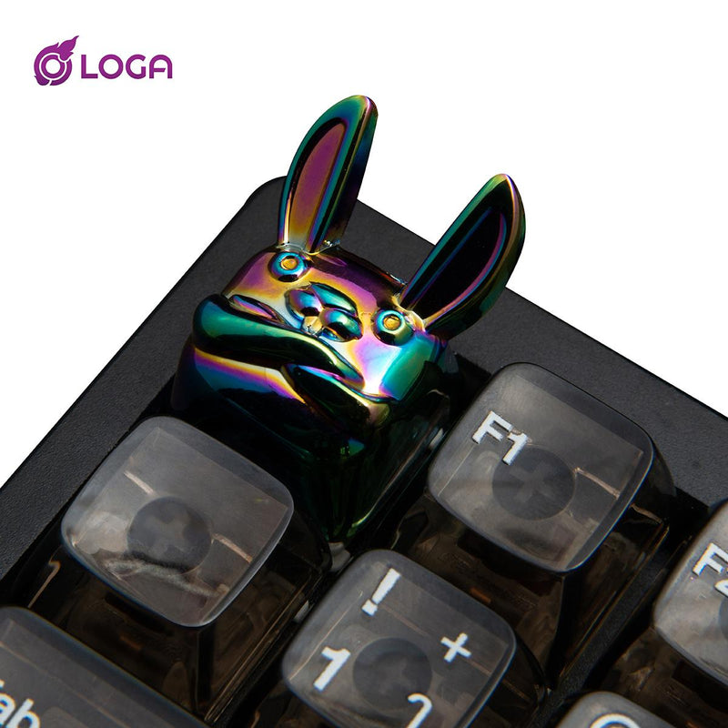 LOGA METALLIC KEYCAP SERIES : RABBOT ( Year of the Rabbit )