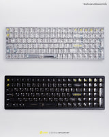 LOGA Crystal series : 132 keys clear keycap set