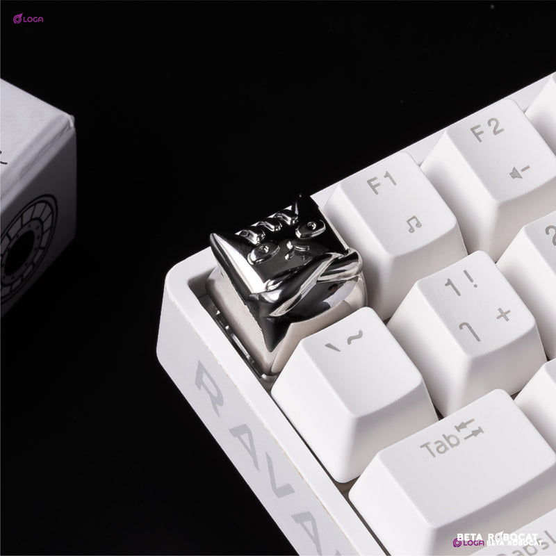 LOGA metallic keycap series : Beta the Robo Cat – LOGA Official store